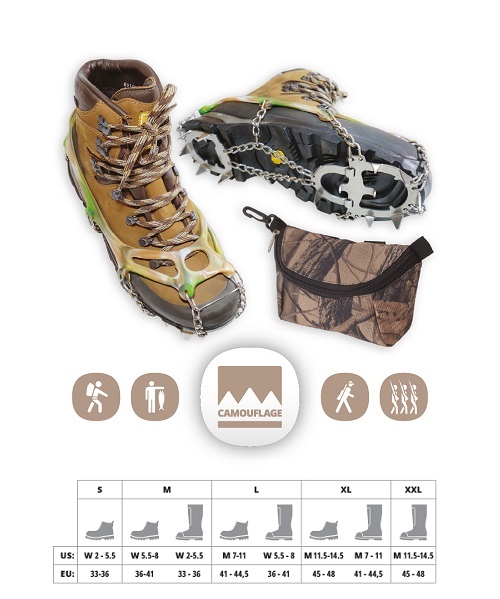CAMOUFLAGE CRAMPONS