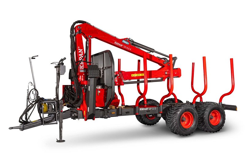 RIMORCHIO FORESTALE GP 11 D
