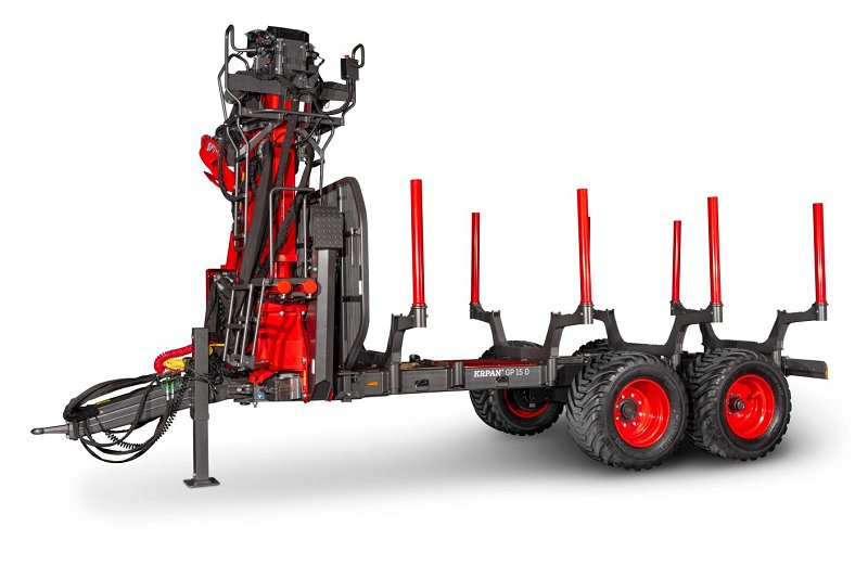RIMORCHIO FORESTALE GP 15 D 