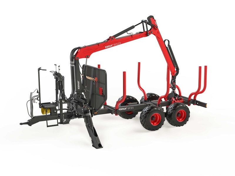 RIMORCHIO FORESTALE GP 9 S